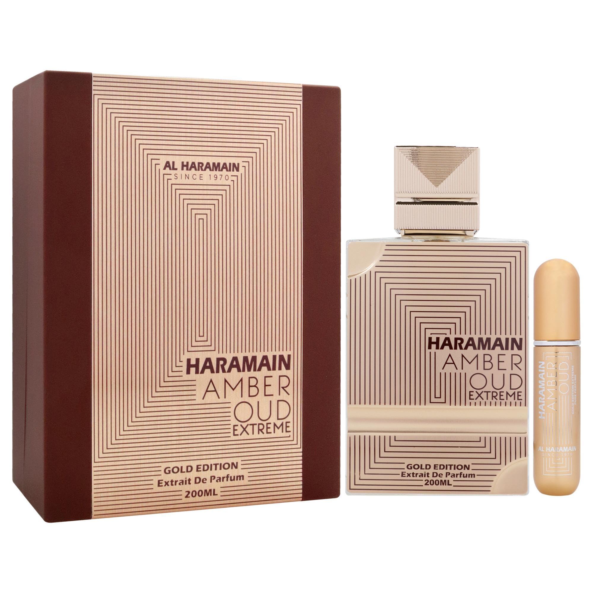 Al Haramain Amber Oud Gold Edition Extreme - Arabian Perfume for Women and Men - Unisex Perfume - Long Lasting Perfume for Men and Women - 6.6 oz