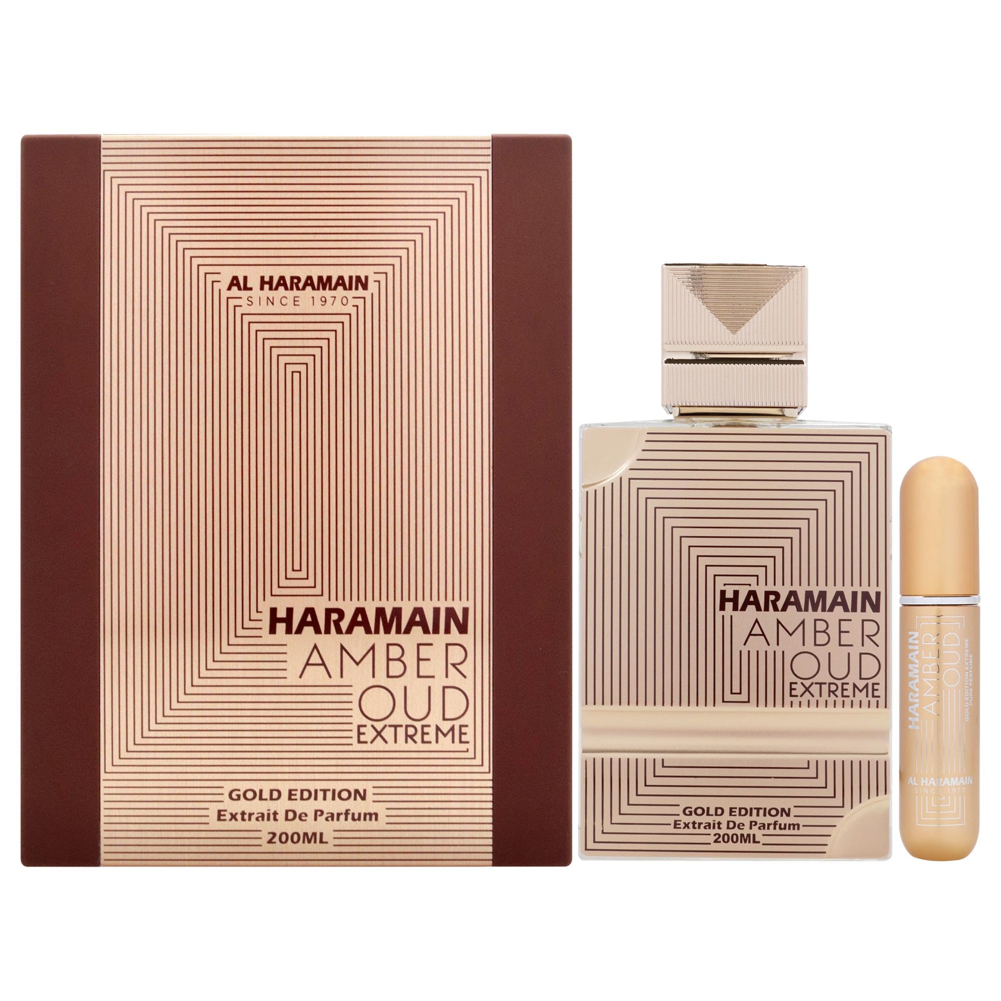 Al Haramain Amber Oud Gold Edition Extreme - Arabian Perfume for Women and Men - Unisex Perfume - Long Lasting Perfume for Men and Women - 6.6 oz