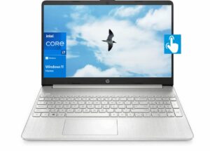 hp pavilion 15 laptop, 11th gen intel core i7-1165g7 processor, 32 gb ram, 1 tb ssd storage, touchscreen full hd ips micro-edge display, windows 11 home, compact design, long battery life