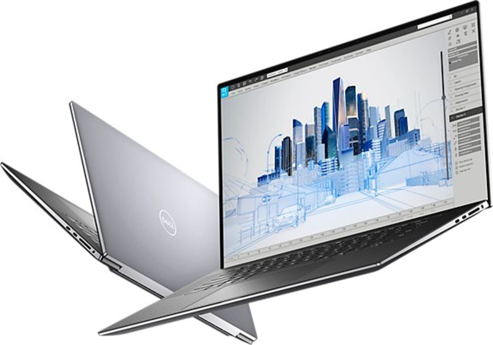 Dell Precision 5760 Workstation Laptop | 17" 3840x2400 4k | Core i7-11850H - 1TB SSD Hard Drive - 8GB RAM - Nvidia RTX A2000 | 8 cores @ 4.8 GHz - 4GB GDDR6 Win 11 Pro Silver