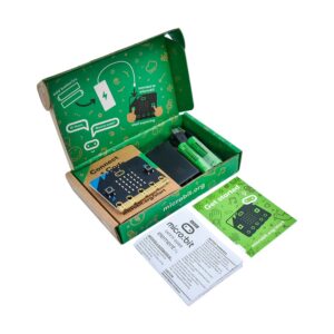 KEYESTUDIO Micro:bit V2 Go Kit Original Micro bit V2 Starter Kit, with Microbit v2.2, Battery Holder, Micro USB Cable