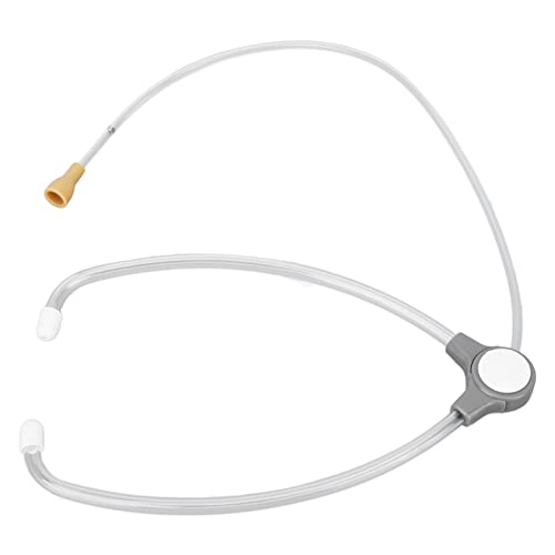 Hearing Aid Stethoscope, Compact Dual Head Earphone for Sound and Noise Detection