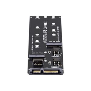 NFHK Oculink SFF-8612 8611 to U.2 Kit M-Key to NVME PCIe SSD and NGFF to SATA Adapter for Mainboard