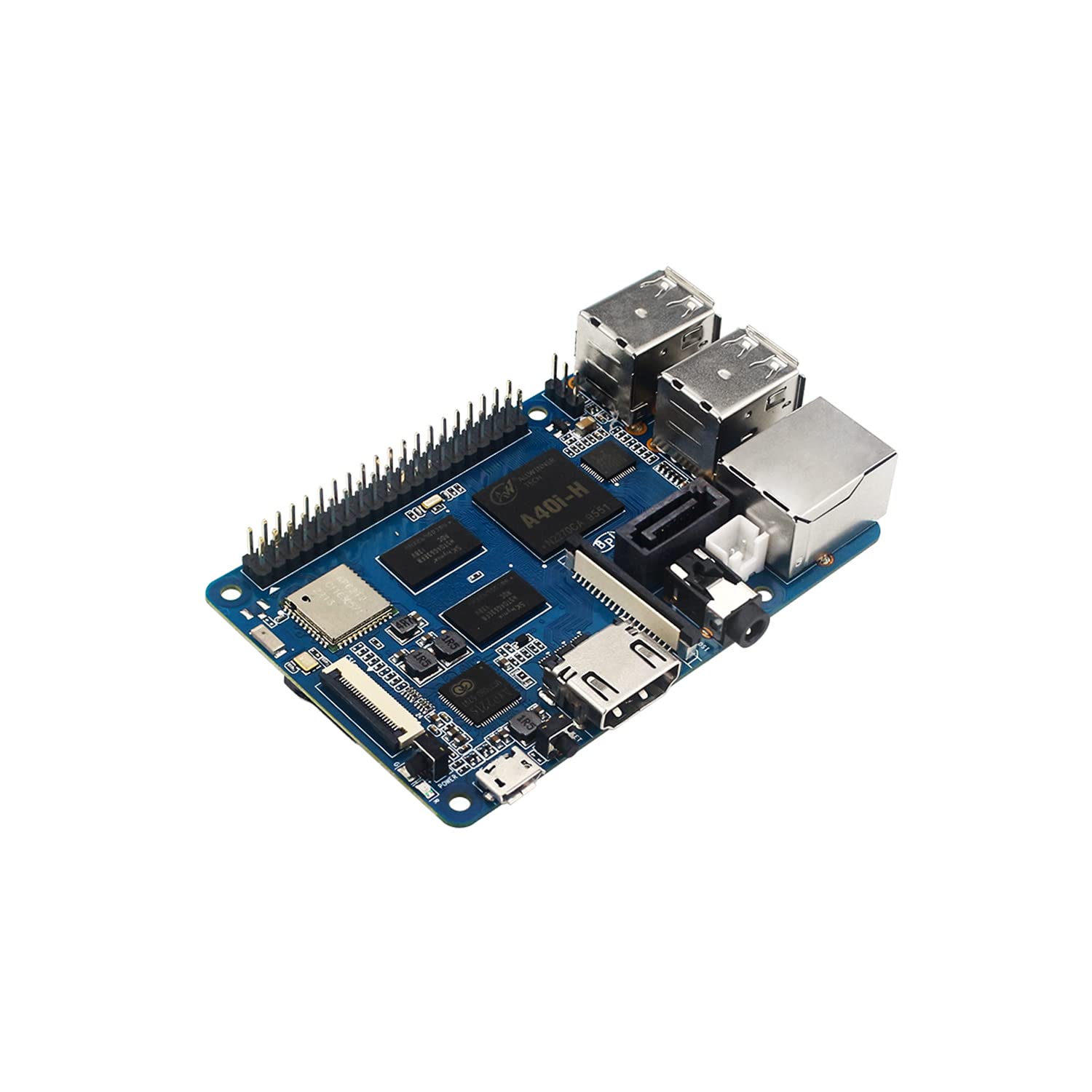 Banana Pi M2 Berry Open Source Single Board Computer Allwinner A40i Soc Onboard WiFi Module Bluetooth 4.0 with 1G LPDDR3 RAM Support Android Linux GPIO Compatible with Raspberry Pi 3 Run Raspbian