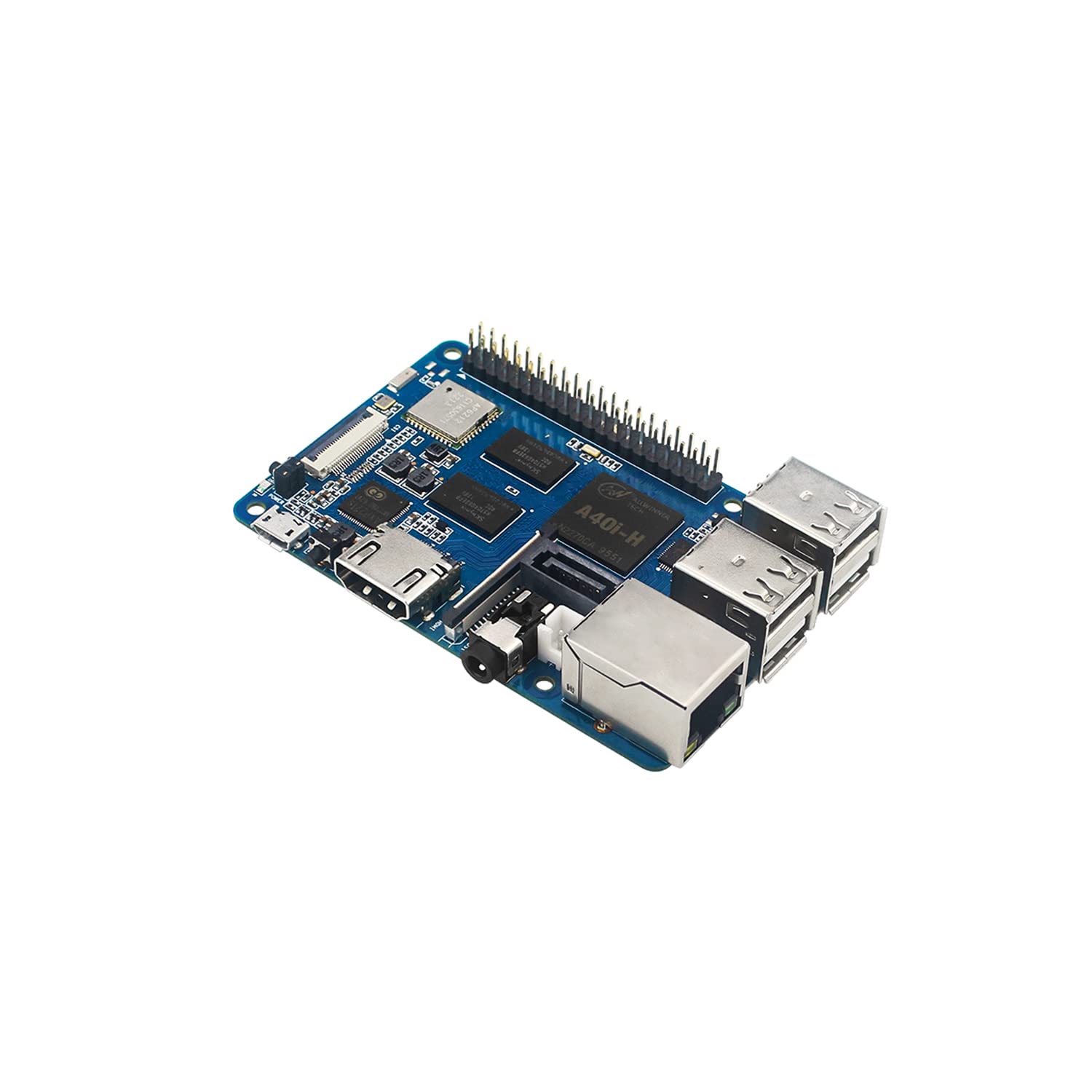 Banana Pi M2 Berry Open Source Single Board Computer Allwinner A40i Soc Onboard WiFi Module Bluetooth 4.0 with 1G LPDDR3 RAM Support Android Linux GPIO Compatible with Raspberry Pi 3 Run Raspbian