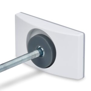 Wall Nanny + The Block-It-Socket - Protect Walls from Baby Gate Damage and Keep Children Safe from Outlets