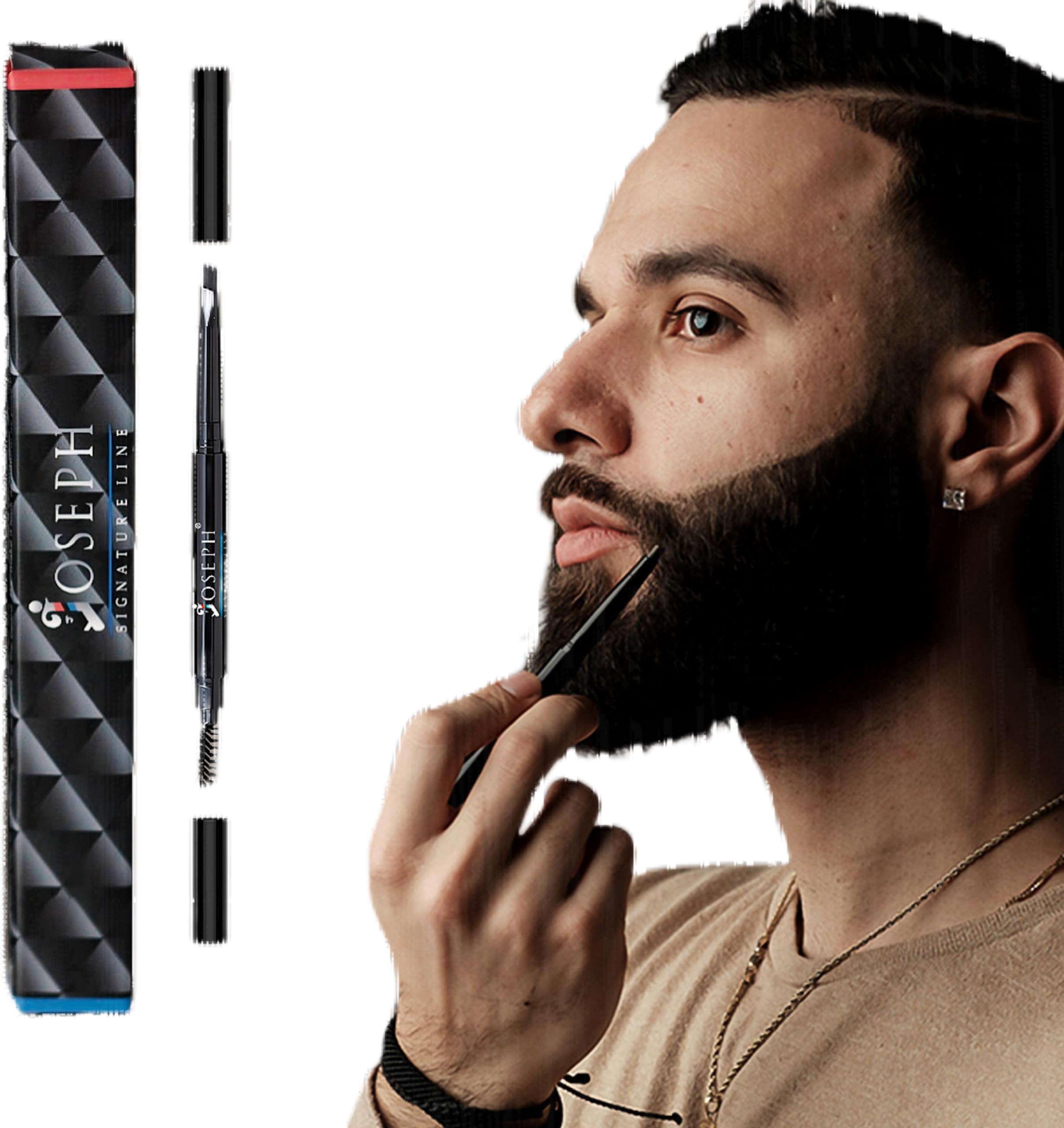 Joseph Signature Line Beard Pencil (Black)