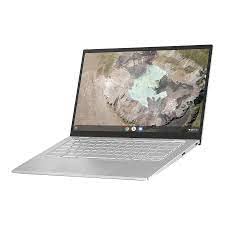 ASUS Newest 14" FHD Chromebook Laptop, Intel Core m3-8100Y(up to 3.4 GHz), 320GB Space(64GB eMMC+256GB Card), 8GB RAM, Webcam, WiFi, USB, Bluetooth, Backlit Keyboard, Chrome OS, Silver+JVQ MP