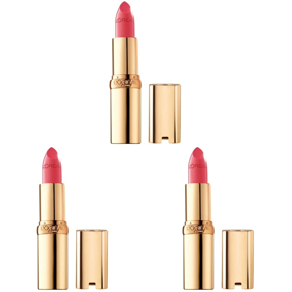 L’Oréal Paris Makeup Colour Riche Original Creamy, Hydrating Satin Lipstick, 251 Wisteria Rose, 1 Count (Pack of 3)