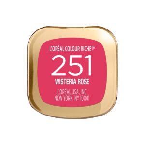 L’Oréal Paris Makeup Colour Riche Original Creamy, Hydrating Satin Lipstick, 251 Wisteria Rose, 1 Count (Pack of 3)