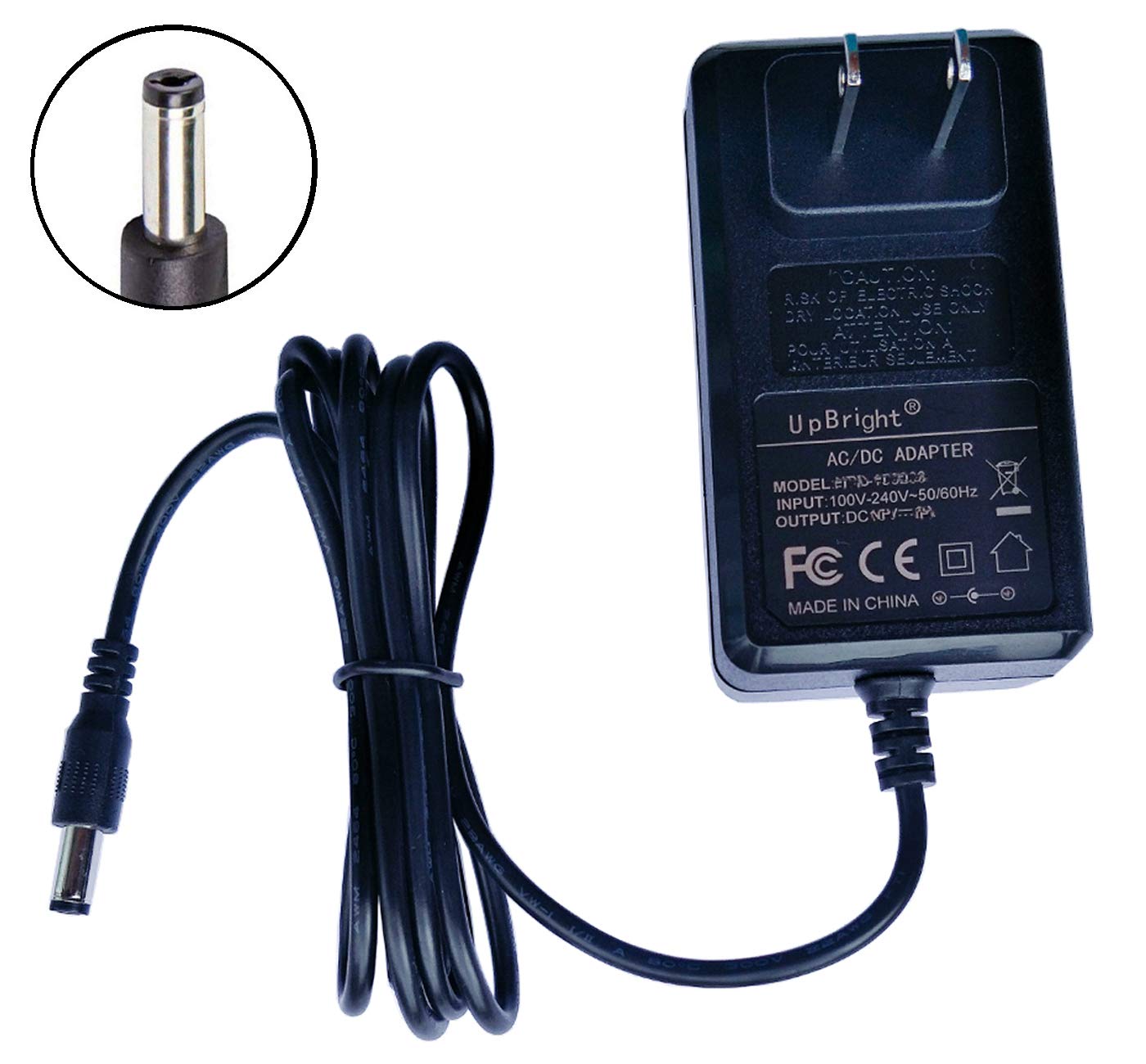 UpBright 24V AC/DC Adapter Compatible with MikroTik Hex S. RB760IGS CRS226-24G-2S-IN CRS22624G2SIN Cloud Router Gigabit Switch DC12-57V 24VDC 1.2A 24.0V 1200mA Power Supply Cord Cable Battery Charger