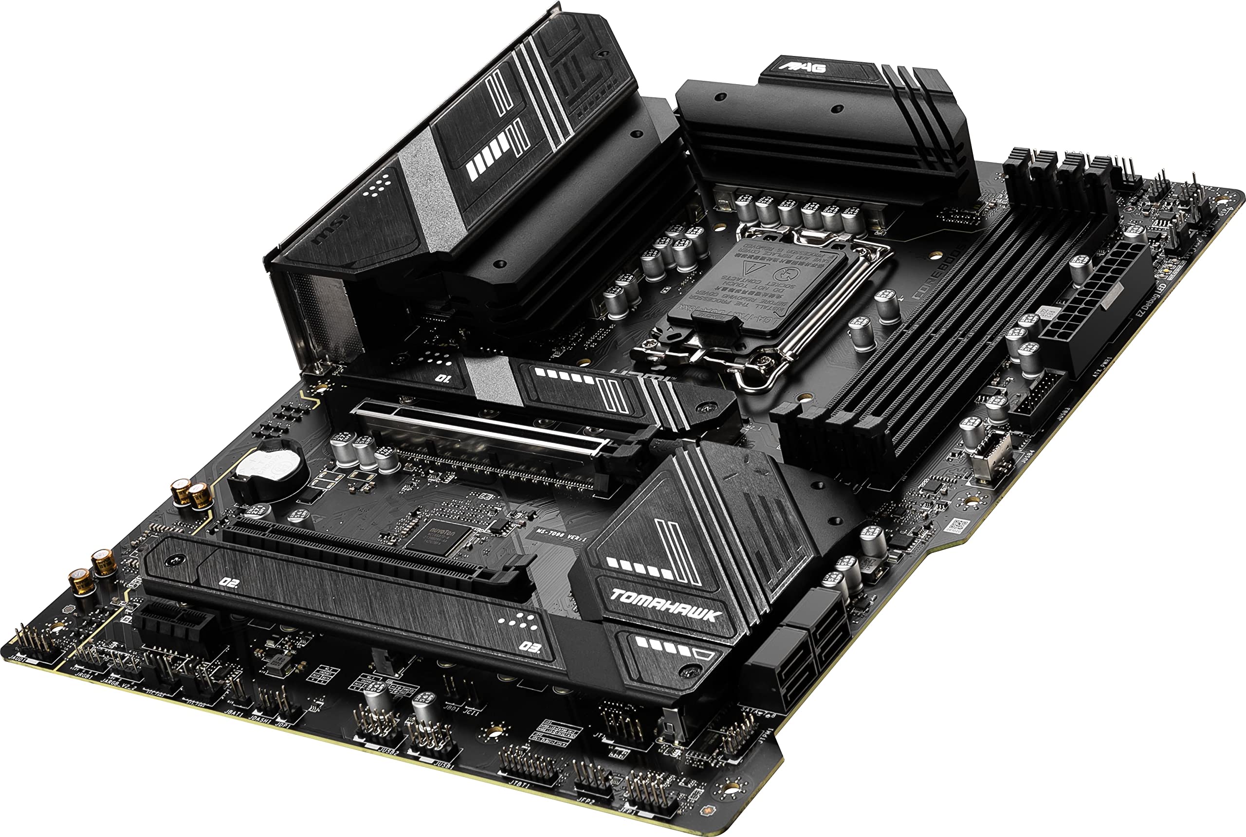 MSI MAG B760 Tomahawk WiFi DDR4 Gaming Motherboard (Supports 12th/13th/14th Gen Intel Processors, LGA 1700, DDR4, PCIe 5.0, M.2, 2.5Gbps LAN, USB 3.2 Gen2, HDMI/DP, Wi-Fi 6E, Bluetooth 5.3, ATX)