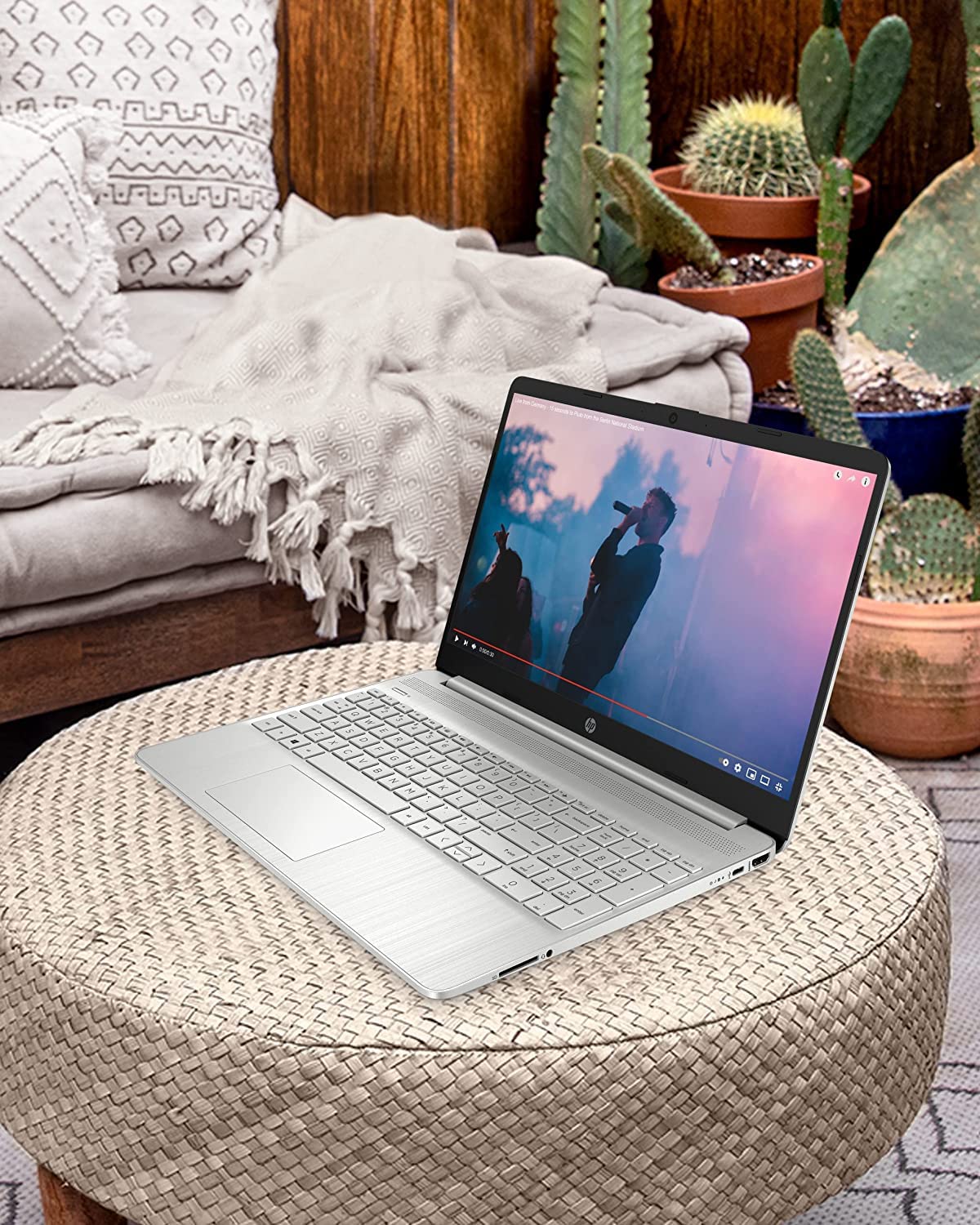 HP 15 Laptop, 15.6" HD Display, 11th Gen Intel 2-Core i3-1115G4, Intel Iris Xe Graphics, 16GB RAM 1TB SSD, Bluetooth, Webcam, WiFi, HDMI, Windows 11 Home in S Mode, Natural Silver