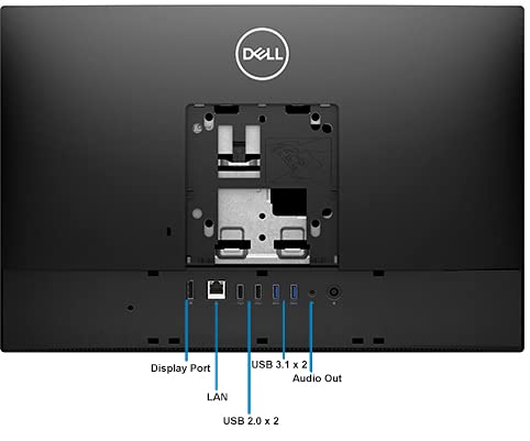 Dell OptiPlex 3280 All in One Desktop Computer, 21.5” FHD, Intel i5-10500T, 16GB RAM, 1TB NVMe SSD, Webcam, HDMI, SD-Card, USB C, Windows 11 Pro, Wireless Mouse & Keyboard (Renewed)