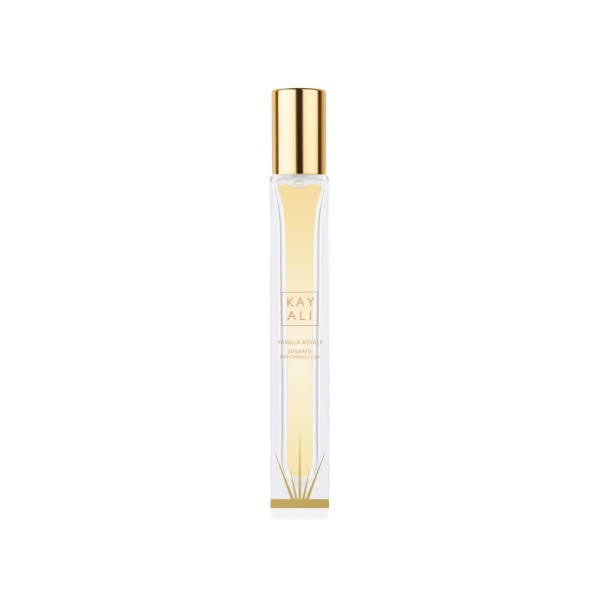 KAYALI Vanilla Royale Sugared Patchouli | 64 Eau de Parfum Intense Travel Spray .34 oz / 10 mL