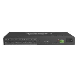 Video Wall Controller 2x2 4k60Hz BTSX TV Wall Controller HDMI Input 4K & Output 1080P with 10 Splicing Modes Support 180 Degree Rotate for All Modes