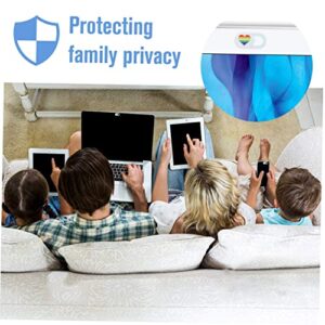 SOLUSTRE Laptops 3pcs Protecting Laptop Web Anti Smartphone Blocker Shaped for Compatible and Computer Protector Visual Cartoon Privacy Your Slide Tablet Colorful Anti-Peeping Heart Laptop Computer