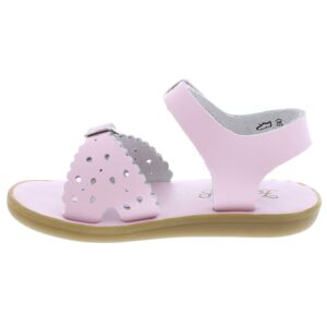 FOOTMATES Ariel and Eco-Ariel Waterproof Sandals for Girls and Boys with Slip-Resistant, Non-Marking Outsoles and Strap Closure for Infants, Rose - Eco - 1 Infant (0-12 months)