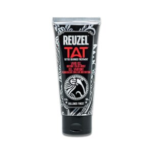 reuzel vivid gel, color enhancement revives tattoos, moisturizes, soothes, vegan formula and natural ingredients, petroleum free, 3.38 oz