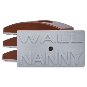 Wall Nanny + The Block-It-Socket - Protect Walls from Baby Gate Damage and Keep Children Safe from Outlets