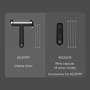 Cheese Slicer Wire,Accessories for KITCHENDAO KD20197 Replaceable Wire Cheese Slicer