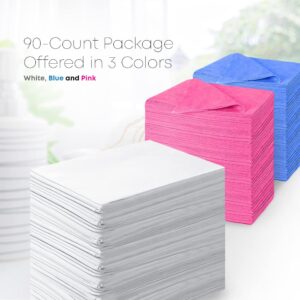 SOTAR Disposable Massage Table-Bed Sheets - 90 Count 31.5" x 71" Waterproof Bed Covers - Non-Woven Sanitary Flat Sheets Use at Home Salon & Spa Beds Medical Exam Tables Tattoo Parlors & More