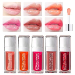 cordyglow hydrating lip glow oil, plumping lip tint transparent lip care oil nourishing repairing lightening lip lines lip care products moisturizing lip glow oil nourishing non-sticky fresh texture