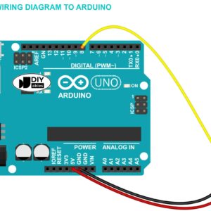 DIYables Infrared Obstacle Avoidance Sensor for Arduino, ESP32, ESP8266, Raspberry Pi, 2 Pieces