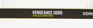 CORSAIR VENGEANCE DDR5 RAM 32GB (2x16GB) 6400MHz CL32 Intel XMP iCUE Compatible Computer Memory - Black (CMK32GX5M2B6400C32)