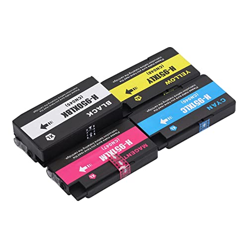 Printer Ink Cartridge,4 Colors Desktop Photo Printers for Officejet Pro 251dw