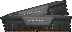 corsair vengeance ddr5 ram 32gb (2x16gb) 6400mhz cl32 intel xmp icue compatible computer memory - black (cmk32gx5m2b6400c32)