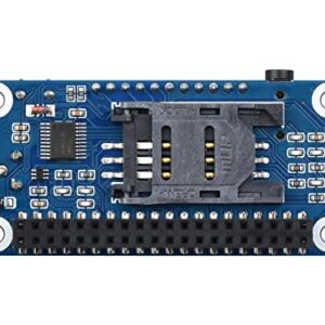 Waveshare R800C GSM/GPRS HAT Compatible with Raspberry Pi and Jetson Nano, Support 2G Communication Phone Call and SMS