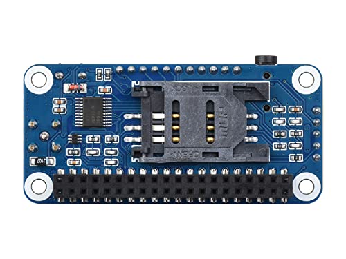 Waveshare R800C GSM/GPRS HAT Compatible with Raspberry Pi and Jetson Nano, Support 2G Communication Phone Call and SMS