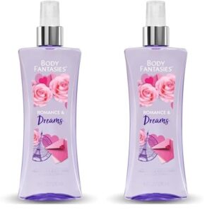 body fantasies signature fragrance body spray, romance and dreams, 8 fluid ounce (pack of 2)