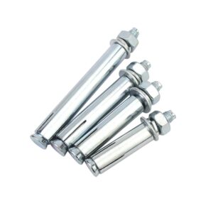 (2PCS) 316 Stainless Steel External Expansion Screws, Suitable for Mechanical Fixed Installation M12x120mm.