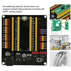 Jopwkuin Expansion Board, Easy Debugging Sensor Expansion Board Stable 2800 X 2500mil for Wearable Devices