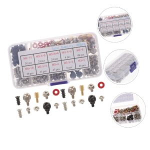 TEHAUX 5 Sets Computer Host Screw Computer Mounting Screw Computer Part Screw Assortment Computer Accessories Laptop Screws Computer Supply Countersunk Head Screw Self-Tapping Screws