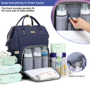 GAIVP Diaper Bag Backpack,Baby Bags for Mom and Dad Maternity Diaper Bag