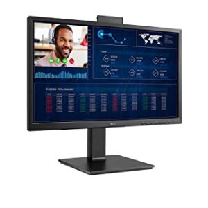 LG 24CQ650N-6N 24" 23.8-inch FHD All-in-One Thin Client with Pop-up Webcam Non OS