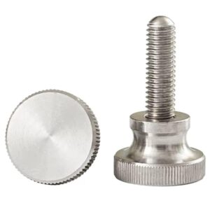 M3 Knurled Thumb Screws Stainless Steel 20 pcs (M3 x 6 mm)