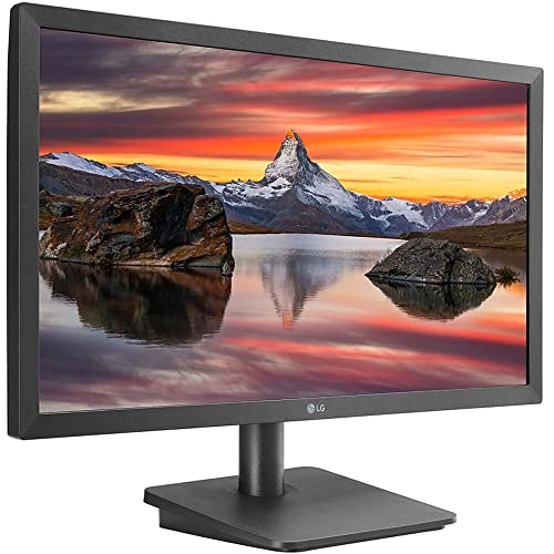 LG 22BP410-B 21.5" 16:9 Edge Lit VA Panel FreeSync 1920X1080 VA HDMI VGA Monitor, Black