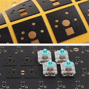 120 Pcs Mechanical Keyboard Switch Sticker Shaft Pads Dampener Foam Noise Sound Reduction Foam Stickers Insulation Film for Switch Stabilizer Noise for Gaming Keyboard (PORON)