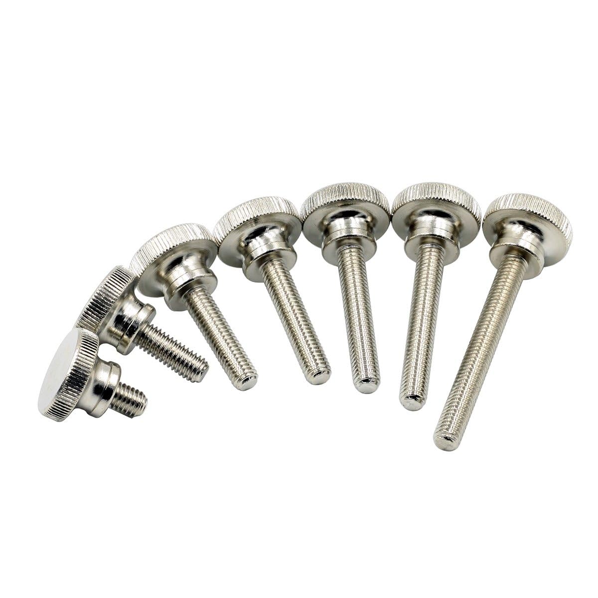 M3 Knurled Thumb Screws Stainless Steel 20 pcs (M3 x 6 mm)