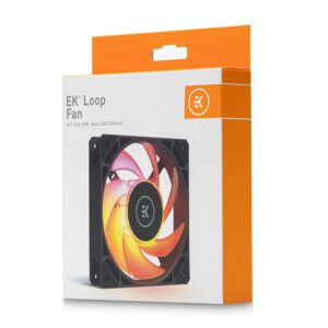 EKWB EK-Loop FPT 120mm Fan, 550-2300 RPM, Digital RGB, Black