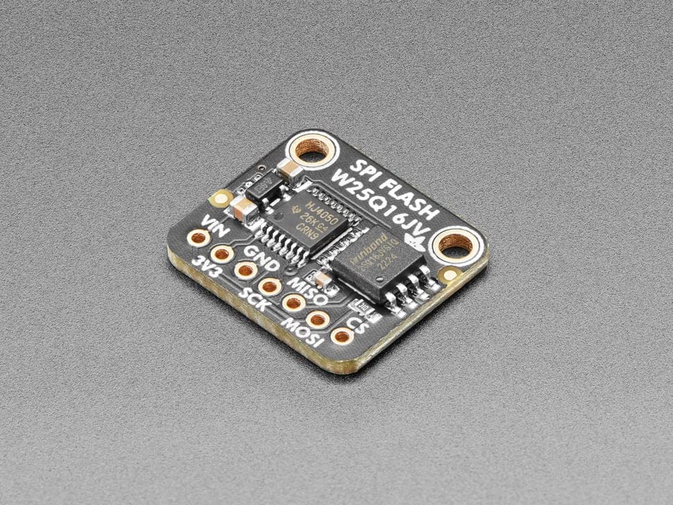 SPI Flash Breakout - W25Q16-16 Mbit / 2 MByte Ada 5635