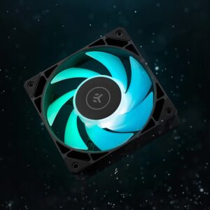 EKWB EK-Loop FPT 120mm Fan, 550-2300 RPM, Digital RGB, Black