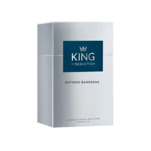 Antonio Banderas Perfumes - King of Seduction - Eau de Toilette Spray for Men, Masculine, Intense and Energetic Fragrance with Bergamot and Apple - 3.4 Fl Oz (Pack of 2)