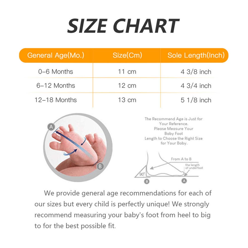 Zoolar Baby Girls Soft Princess Dress Flats Shoes Infant Wedding Mary Jane Anti-Slip First Walker Newborn Shoe Baptism Christening Texture Sole Sneaker Shoes