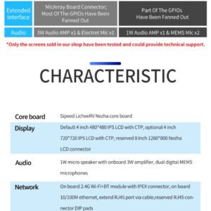 Kocoo Lichee RV 86 Panel, 86x86 mm, Allwinner D1 RISC-V 64bit, Smart Home Central Control Development Board Support Linux Waft (720 512MB with Shell)
