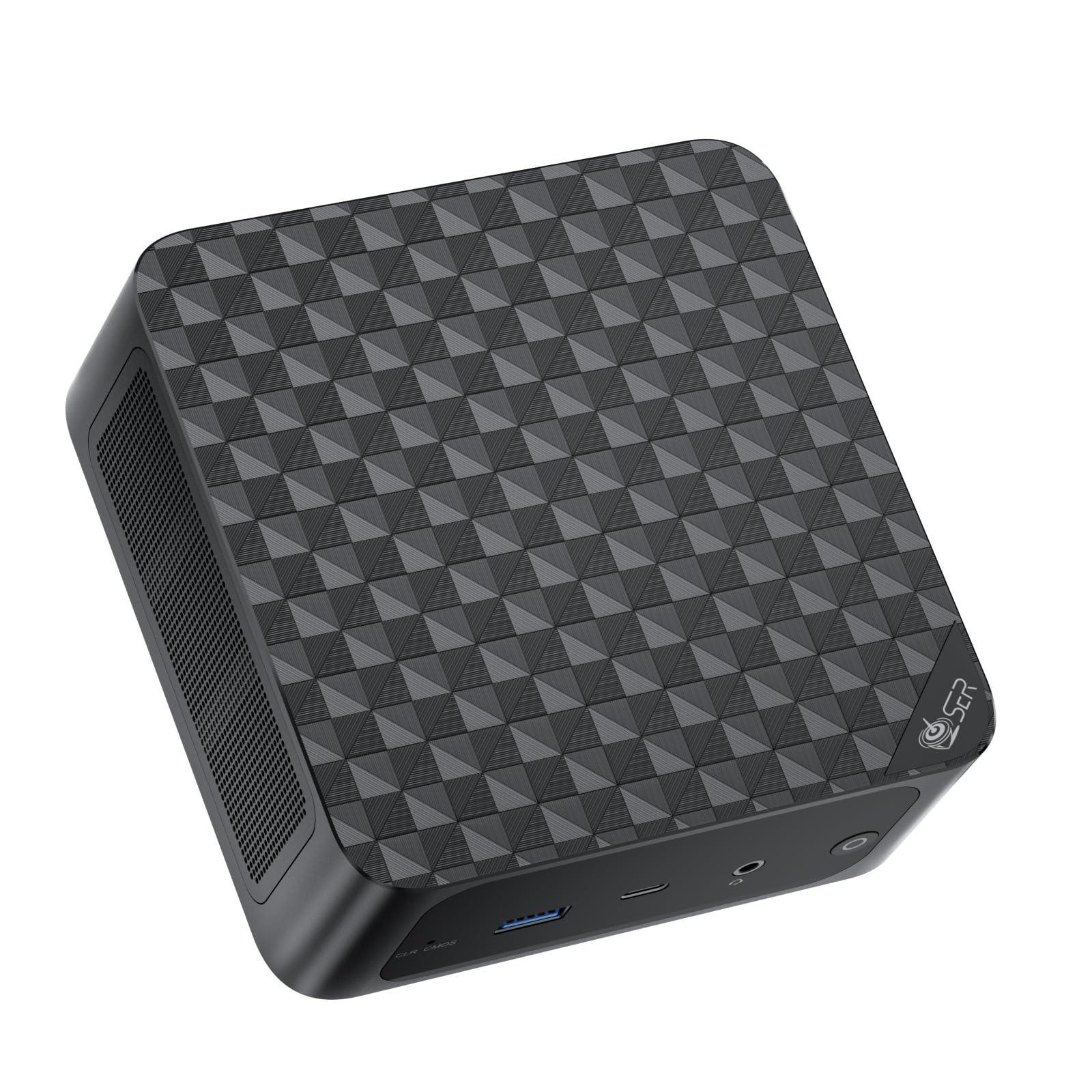 Beelink SER6 Mini PC, AMD Ryzen 9 6900HX(6nm, 8C/16T) up to 4.9GHz, Mini Computer 32GB DDR5 RAM 500GB M.2 NVME SSD, Desktop PC 4K@144Hz Triple Display, Micro PC WiFi6/BT5.2/2.5Gbps/54W/W-11 Pro